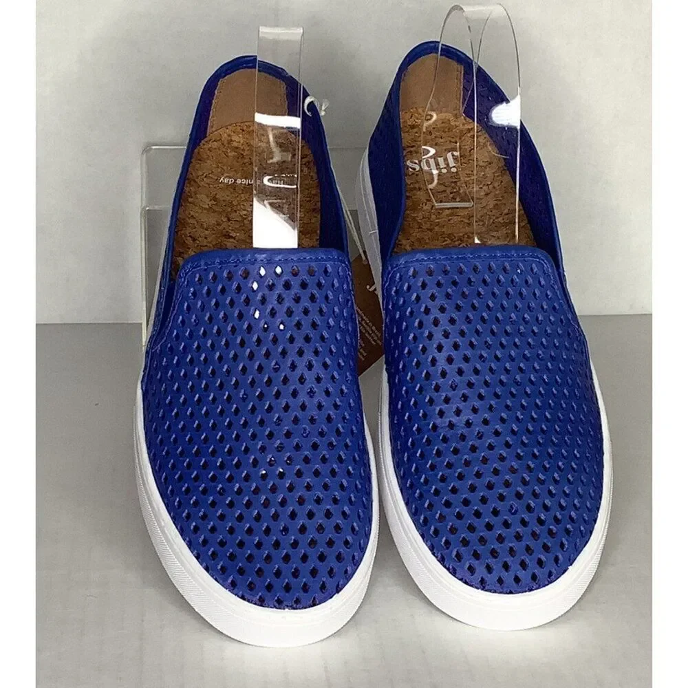 Jibs Men's 10 Classic Galaxy Blue slip on Shoe - New
